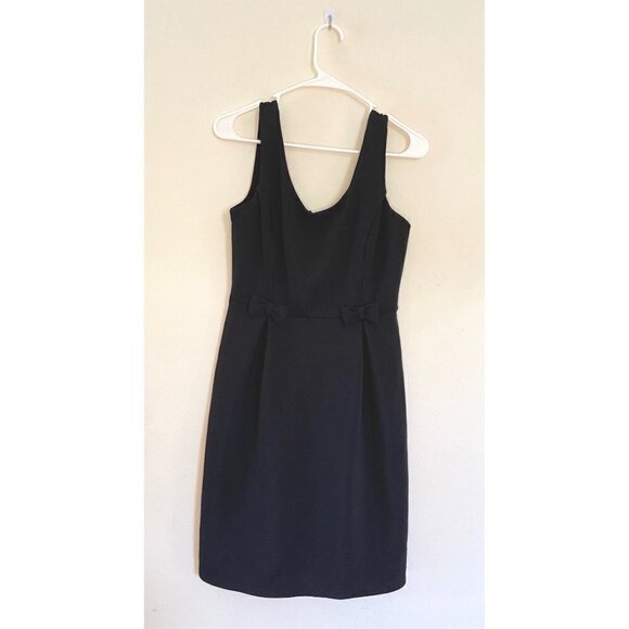 LC Lauren Conrad bow front pleated sleevless dress size 6 - Picture 1 of 6